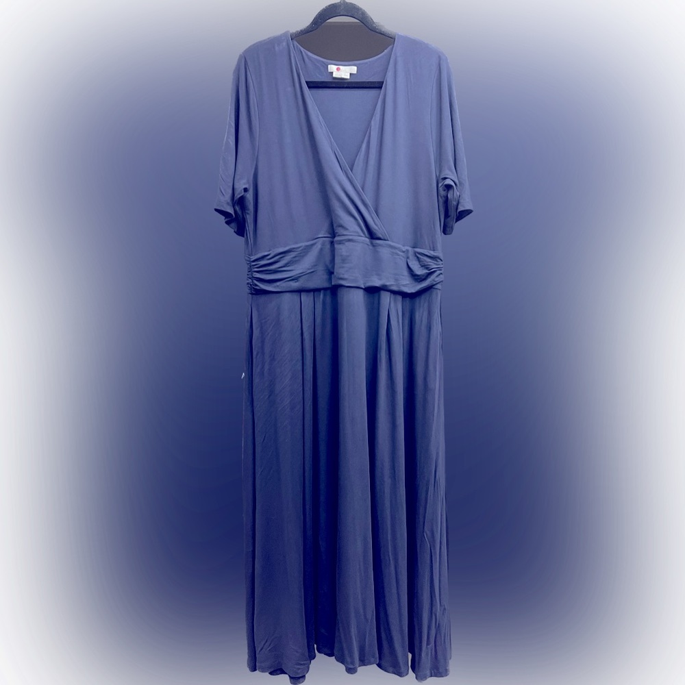 Boden Kassidy Navy Midi Dress